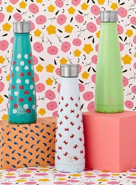 美国正品现货 Sip by S'well保温保冷水杯swell 时尚潮牌运动水壶