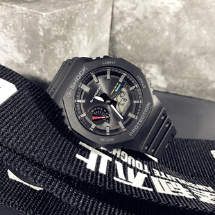 Casio卡西欧手表男生gshock农家橡树运动防水太阳能蓝牙 B2100