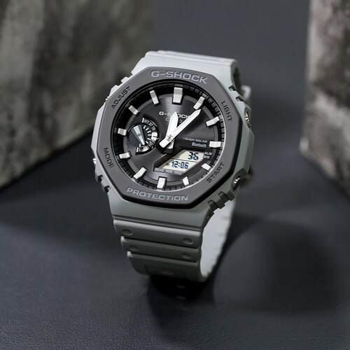G-SHOCK八角形指针数手表