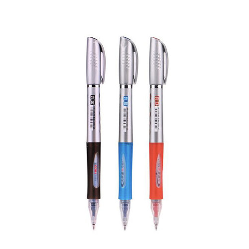 晨光中性笔大容量大白鲨GP1530 0.5mm拔盖葫芦头普通油墨