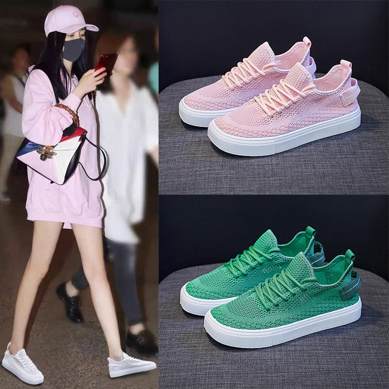 小白鞋2021夏季新款镂空学生女鞋