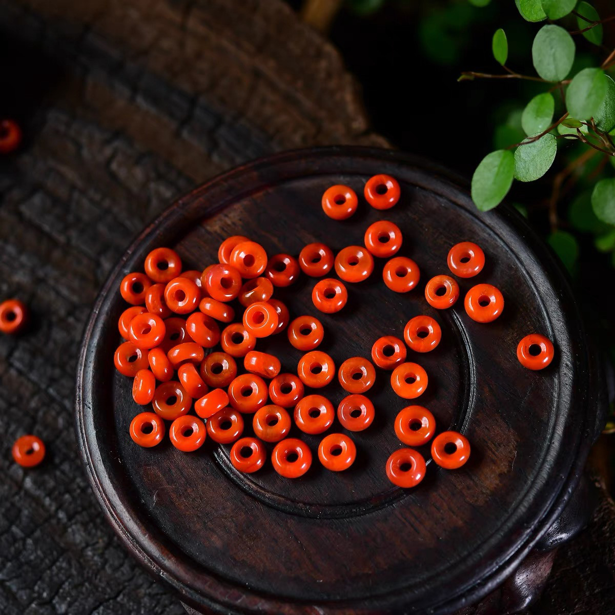 凉山南红玛瑙满肉柿子红小面包圈平安扣 圈圈垫片隔片手串6*6.8mm,饰品/流行首饰/时尚饰品新,DIY配件,淘宝优惠券,粉丝福利购,淘宝优惠卷