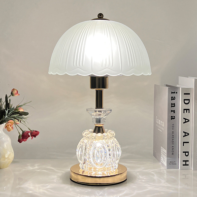 轻奢水晶主卧氛围台灯