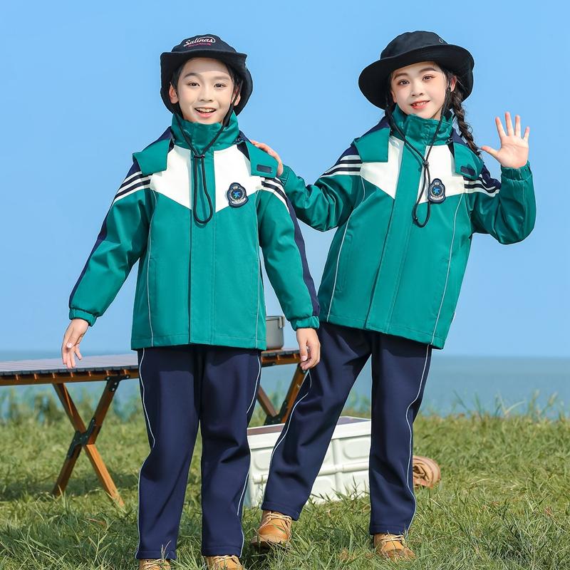 新款中小学生三合一冲锋衣