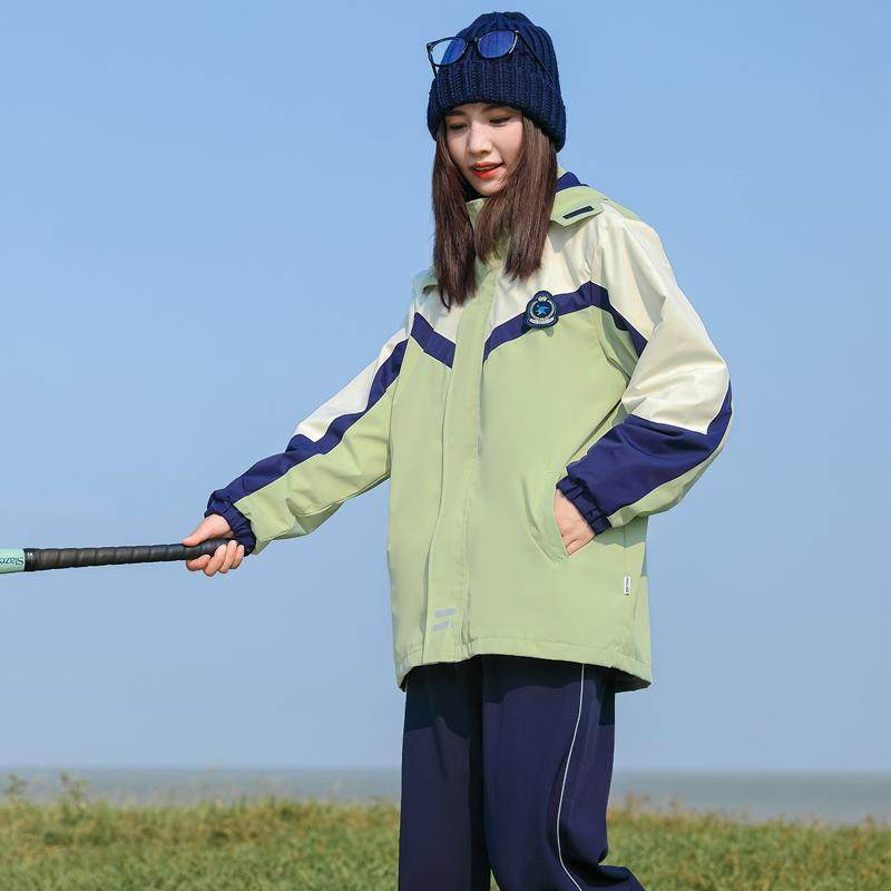 教师三合一冬季新款冲锋衣园服
