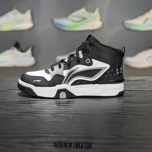 李宁秋冬减震回弹童休闲鞋