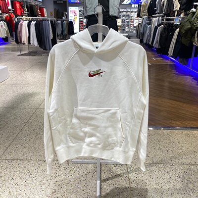 耐克马年新年加绒男连帽卫衣