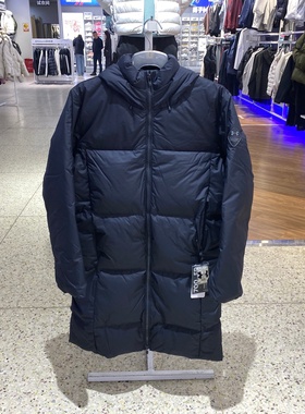 安德玛 UA Limitless女子冬季保暖训练运动长款羽绒服外套1384649