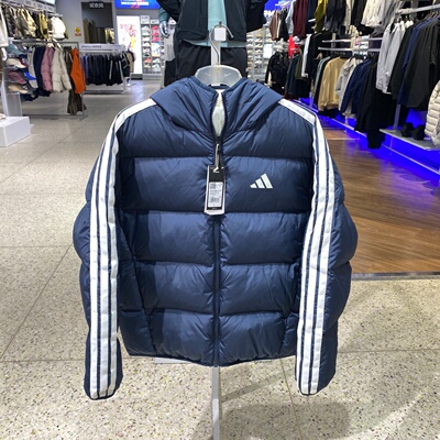 阿迪达斯男女同款保暖羽绒服
