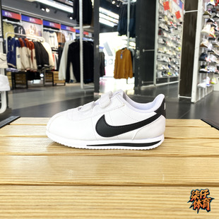 正品Nike耐克儿童魔术贴男女童阿甘中小童运动跑步鞋 904769-102