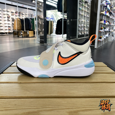 Nike耐克儿童魔术贴篮球鞋