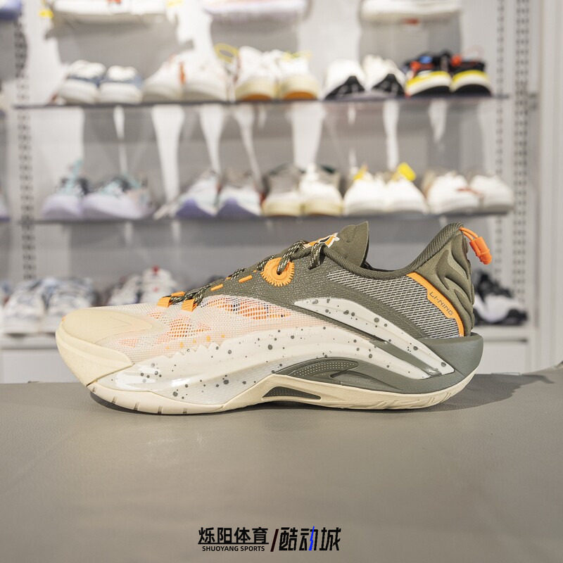 李宁反伍游击1篮球鞋男子2025新款轻量高回弹实战外场鞋ABFV005