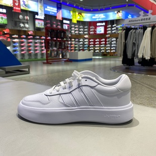 JI2166 板鞋 Adidas阿迪达斯男鞋 LITECOURT运动休闲复古低帮小白鞋