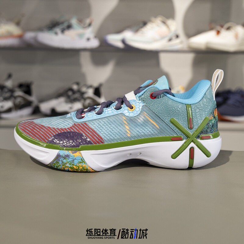 李宁篮球鞋2025新款韦德幻影6男子轻量高回弹透气运动鞋ABPV021