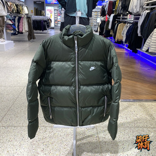 NIKE耐克25秋冬新款 355 男羽绒面包服百搭舒适保暖立领外套IM2081