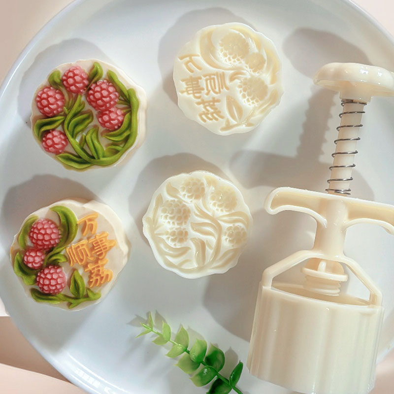 75克立体荔枝手压式塑料模具