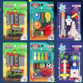 奇好卡通创意儿童橡皮擦可爱立体动物美食造型小学生可拆橡皮擦得干净幼儿园小奖品礼物节日礼品文具批发