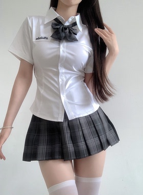 【刺篇】jk制服正版学院风格裙日系辣妹校供36CM短裙39cm百褶裙女