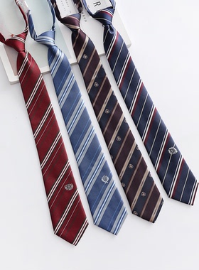 【刺篇】日系jk/dk学院风制服男女款免打结百搭领带休闲懒人领结