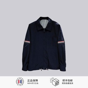 外套休闲运动TB&IIII布朗 TB夹克经典 款 双织带男士 帅气薄款