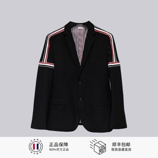 织带韩版 TB西服经典 肩袖 款 商务休闲外套TB&IIII布朗 男士