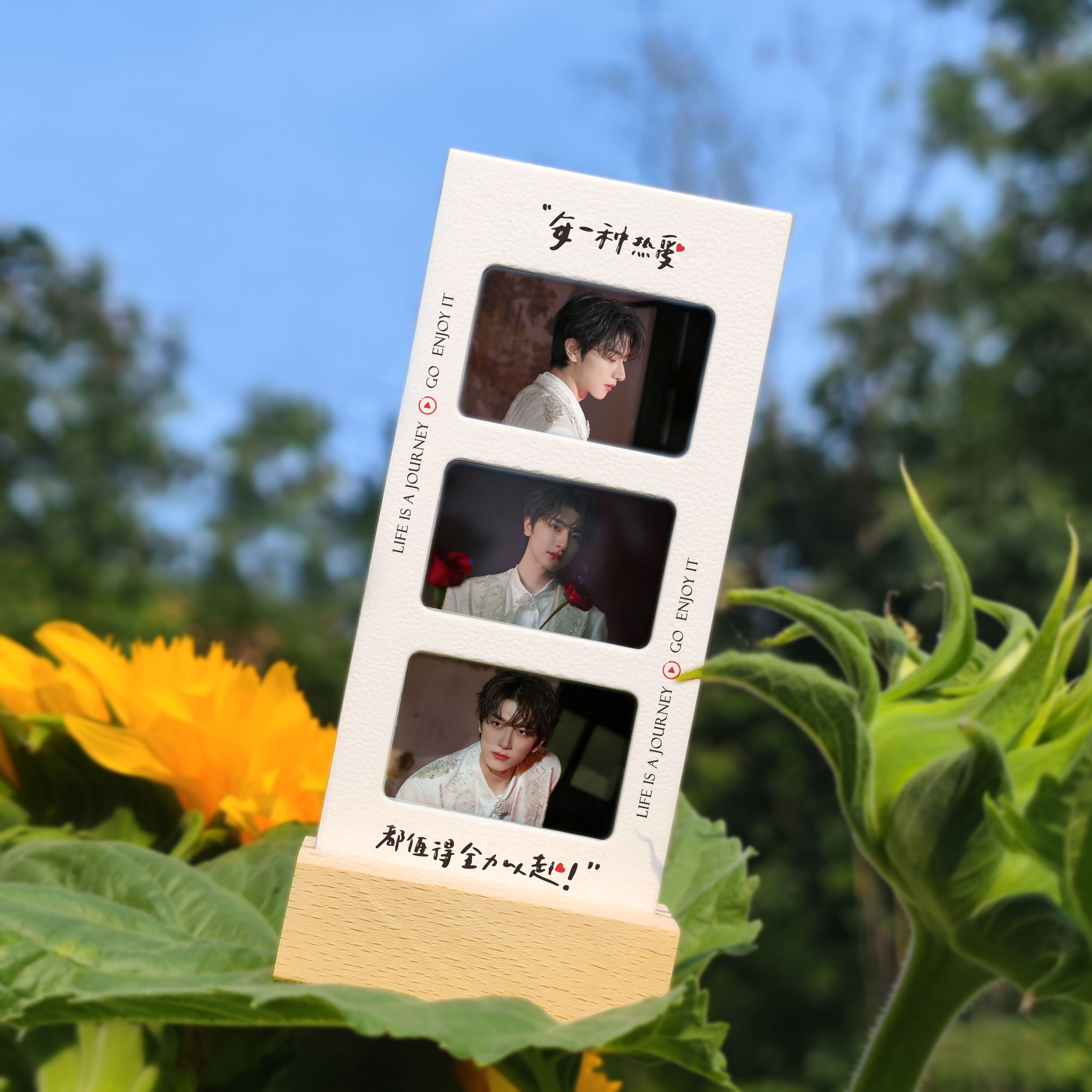 林一周边胶片书签摆台立牌照片