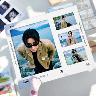 朱一龙周边胶片书签摆台光影片照片反转胶片卡节日生日礼物可定制