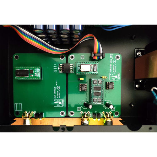 三分体TDA1541音频解码器CS8416数字接收 分体电源板供电