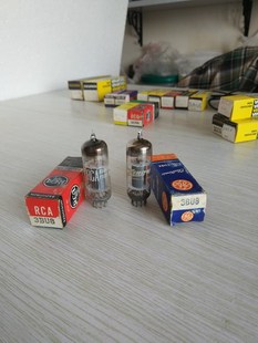 美国3BU8 RCA和ZENITH各一只 电子管 原盒装 2只
