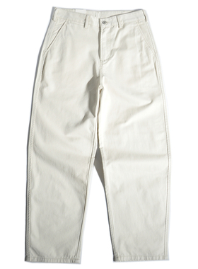 经典美式复古阿美咔叽Chino裤锥形阔腿工装裤日系宽松直筒休闲裤