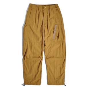 日系宽松阔腿直筒港风机能迷彩休闲裤 裤 束脚工装 山系户外速干薄款