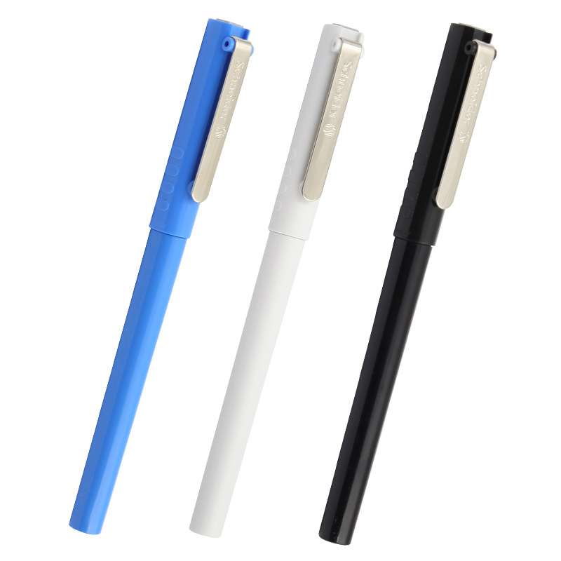 독일 수입 슈나이더 BK406R 볼펜 볼펜 학생 성인 시험 사무실 젤 펜 탈착식 850 리필 0.5MM HOME OF WRITING