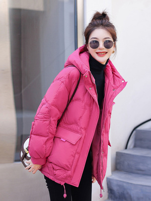 小款羽绒服女短款冬季2022年新款韩版一米五矮个子女装加厚外套潮