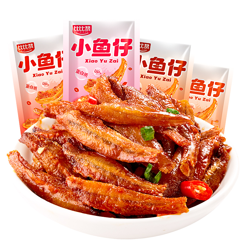 比比赞深海小鱼仔高蛋白解馋零食