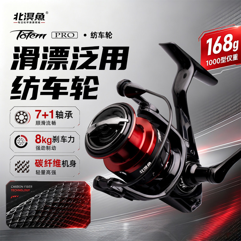 北溟鱼7+1纺车轮鱼线轮图片