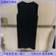 连衣裙2PAG16700 LESS国内专柜代购 2025冬通勤双面呢无袖 3395
