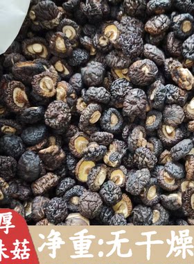 黑面珍珠菇香菇干货金钱菇超小珍珠菇干货小香菇浓香特嫩煲汤香菇