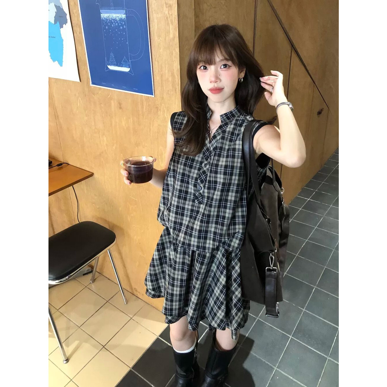 修身气质百搭连衣裙女短裙