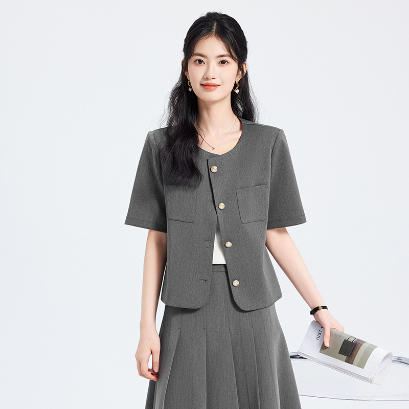 女士职业装西服套装女2025春季新款优质感气质洋气OL长袖西装外套