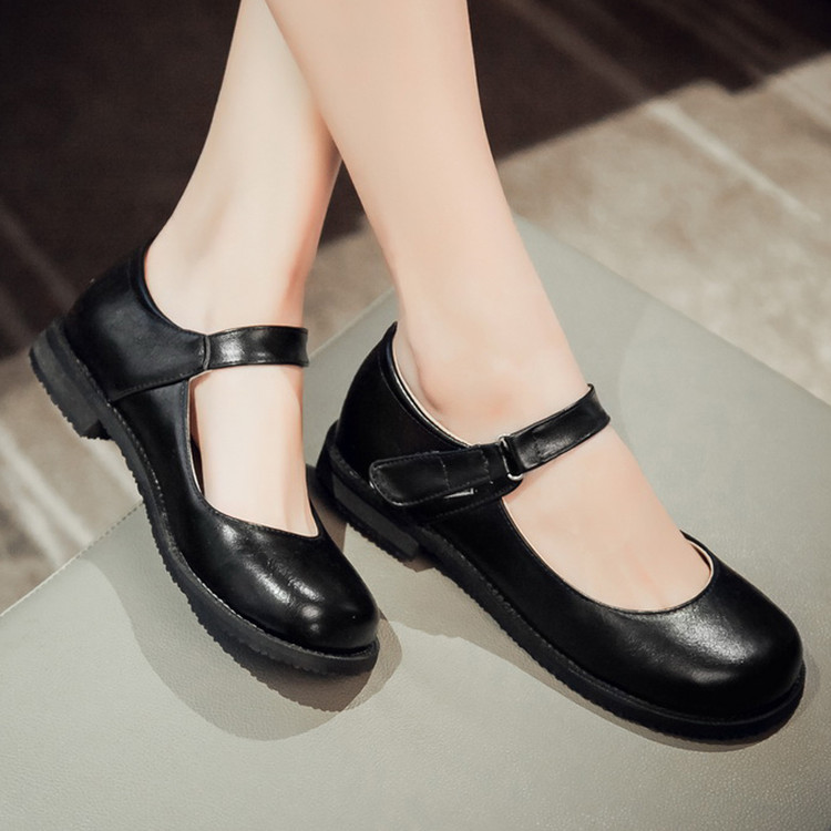 cd女装大佬洛丽塔风皮鞋