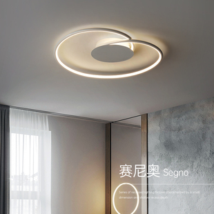 卧室主灯 温馨浪漫主卧房间灯遥控极简灯具现代简约餐厅吸顶灯led