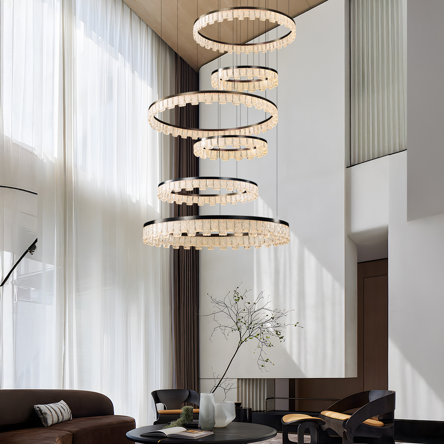 AOPLE意式轻奢别墅复式楼吊灯