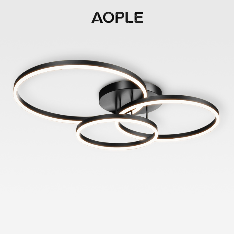 客厅主灯现代简约创意led吸顶灯