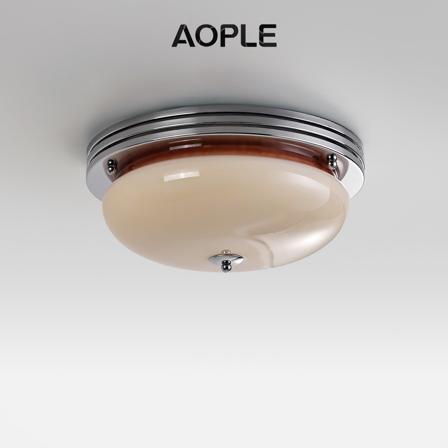 AOPLE中古包豪斯卧室吸顶灯法式高级复古蛋挞书房餐厅主卧护眼灯,家装灯饰光源,餐厅/卧室/书房吸顶灯,淘宝优惠券,粉丝福利购,淘宝优惠卷