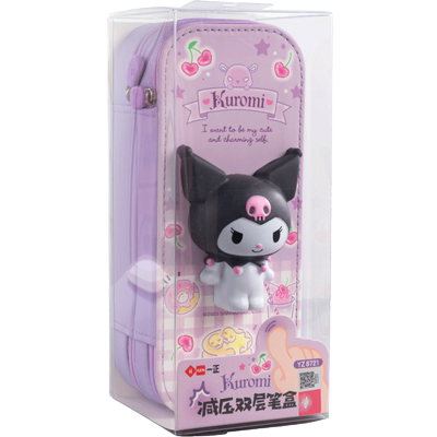 库洛米减压双层笔袋高颜值大容量