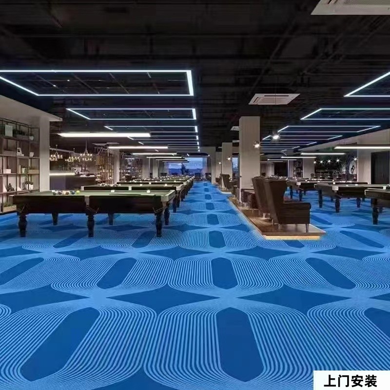 印花地毯酒店台球厅走廊过道房间图片