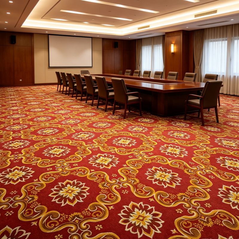 加厚阻燃印花地毯定制酒店宴会厅台球厅室内游乐场展会活动logo图片