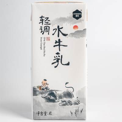 超牧轻调水牛乳1L*盒咖啡精配商家奶茶专用咖啡奶整箱牛奶原料