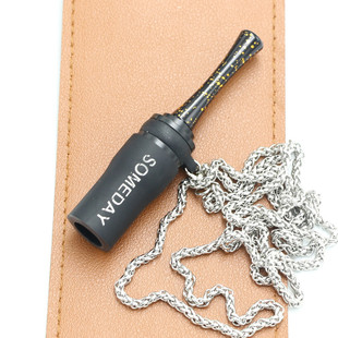 someday shisha 阿拉伯小蛮腰铝彩色+树脂水烟嘴阿尔法赫吸嘴