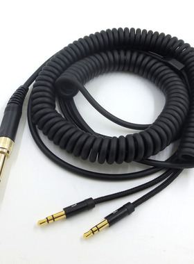 两个3.5插头供适用于HE1000se 天龙D7100 D9200 D600耳机音频线